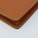 LOUIS VUITTON Epi Pochette Homme Bag Brown Zipangu Gold M52528 LV Auth ka3156-14