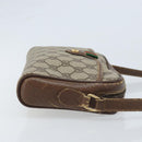GUCCI GG Supreme Web Sherry Line Shoulder Bag PVC Beige 116 02 089 Auth ka3157-3