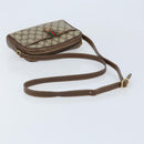 GUCCI GG Supreme Web Sherry Line Shoulder Bag PVC Beige 116 02 089 Auth ka3157-7