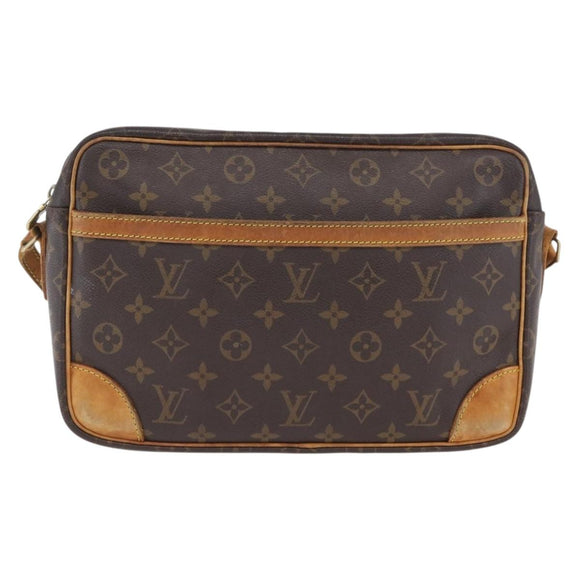 LOUIS VUITTON Monogram Trocadero 30 Schoudertas M51272 LV Auth ka3159