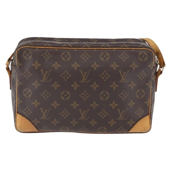 LOUIS VUITTON Monogram Trocadero 30 Schoudertas M51272 LV Auth ka3159