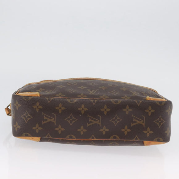 LOUIS VUITTON Monogram Trocadero 30 Schoudertas M51272 LV Auth ka3159
