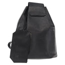 LOUIS VUITTON Epi Sac A Dos Shoulder Bag Black M80153 LV Auth ka316-1