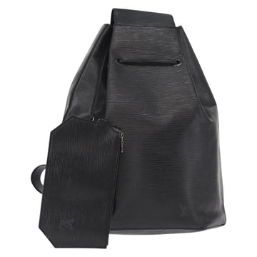 LOUIS VUITTON Epi Sac A Dos Shoulder Bag Black M80153 LV Auth ka316