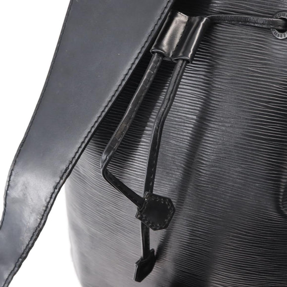 LOUIS VUITTON Epi Sac A Dos Shoulder Bag Black M80153 LV Auth ka316