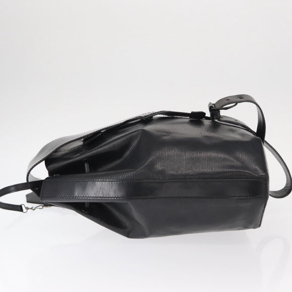 LOUIS VUITTON Epi Sac A Dos Shoulder Bag Black M80153 LV Auth ka316