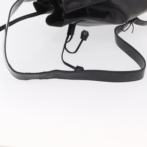 LOUIS VUITTON Epi Sac A Dos Shoulder Bag Black M80153 LV Auth ka316