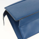 LOUIS VUITTON Epi Trousse Crete Pouch Blue M48405 LV Auth ka3162-16