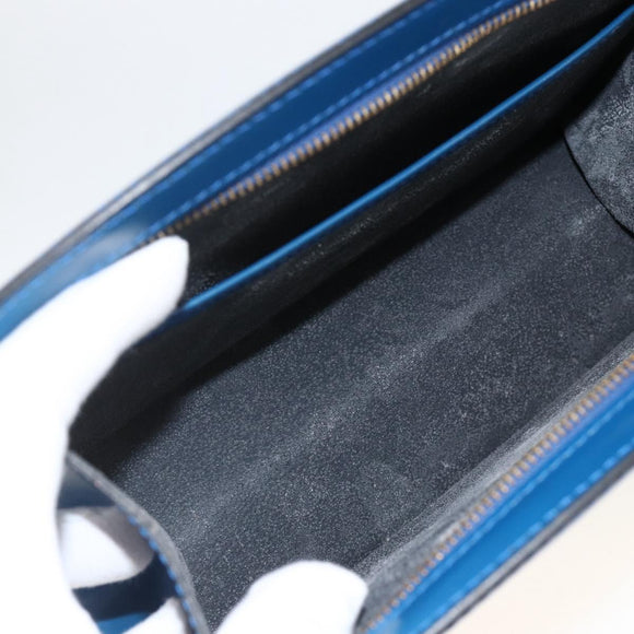 LOUIS VUITTON Epi Trousse Crete Pouch Blue M48405 LV Auth ka3162