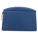 LOUIS VUITTON Epi Trousse Crete Pouch Blue M48405 LV Auth ka3162-2