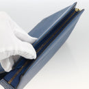 LOUIS VUITTON Epi Trousse Crete Pouch Blue M48405 LV Auth ka3162-5