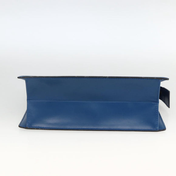 LOUIS VUITTON Epi Trousse Crete Pouch Blue M48405 LV Auth ka3162