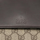 GUCCI GG Supreme Shoulder Bag PVC Gold Beige 223666 Auth ka3168-17