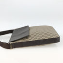 GUCCI GG Supreme Shoulder Bag PVC Gold Beige 223666 Auth ka3168-3
