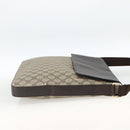 GUCCI GG Supreme Shoulder Bag PVC Gold Beige 223666 Auth ka3168-4