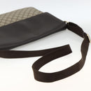 GUCCI GG Supreme Shoulder Bag PVC Gold Beige 223666 Auth ka3168-7