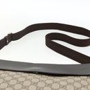 GUCCI GG Supreme Shoulder Bag PVC Gold Beige 223666 Auth ka3168-8