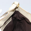 GUCCI GG Canvas Shoulder Bag Gold Beige 137388 Auth ka3169-19
