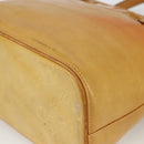 LOUIS VUITTON Monogram Vernis Houston Handtasche Beige M91004 LV Auth ka3171-16