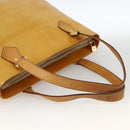 LOUIS VUITTON Monogram Vernis Houston Handtasche Beige M91004 LV Auth ka3171-7