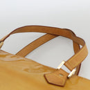 LOUIS VUITTON Monogram Vernis Houston Handtasche Beige M91004 LV Auth ka3171-8