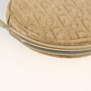 Christian Dior Trotter Canvas Shoulder Bag Beige Auth ka3176-13
