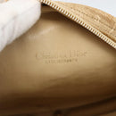 Christian Dior Trotter Canvas Shoulder Bag Beige Auth ka3176-16