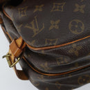 LOUIS VUITTON Monogram Saumur 30 Shoulder Bag M42256 LV Auth ka3177-14