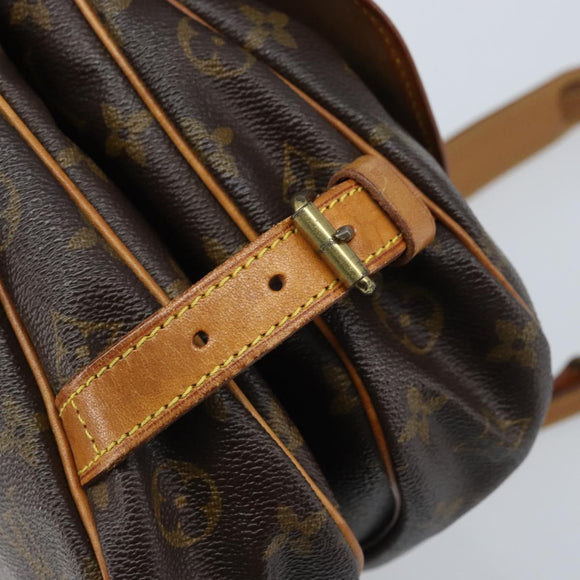 LOUIS VUITTON Monogram Saumur 30 Shoulder Bag M42256 LV Auth ka3177