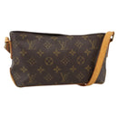 LOUIS VUITTON Monogram Trotteur Shoulder Bag M51240 LV Auth ka3179-1
