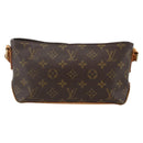 LOUIS VUITTON Monogram Trotteur Shoulder Bag M51240 LV Auth ka3179-2