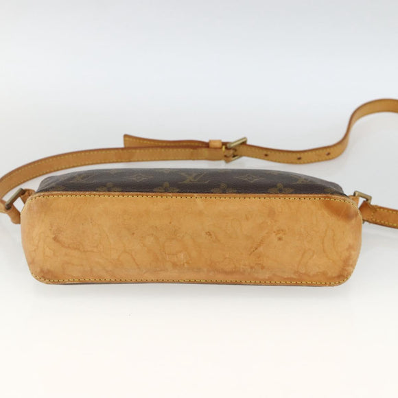 LOUIS VUITTON Monogram Trotteur Shoulder Bag M51240 LV Auth ka3179