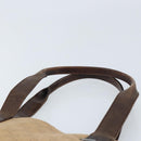 GUCCI GG Canvas Draagtas Beige Zilver 73983 Auth ka3180-8
