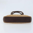 GUCCI GG Canvas Draagtas Beige Zilver 73983 Auth ka3180-9