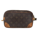 LOUIS VUITTON Monogram Marly Dragonne PM Clutch Bag M51827 LV Auth ka3181-2