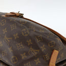 LOUIS VUITTON Monogram Saumur 35 Shoulder Bag M42254 LV Auth ka3182-12