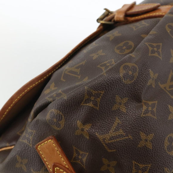 LOUIS VUITTON Monogram Saumur 35 Shoulder Bag M42254 LV Auth ka3182