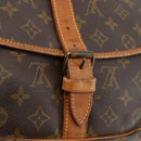 LOUIS VUITTON Monogram Saumur 35 Shoulder Bag M42254 LV Auth ka3182-15