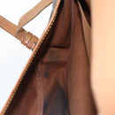 LOUIS VUITTON Monogram Saumur 35 Shoulder Bag M42254 LV Auth ka3182-20
