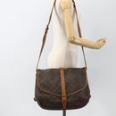 LOUIS VUITTON Monogram Saumur 35 Shoulder Bag M42254 LV Auth ka3182-25