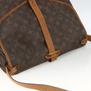 LOUIS VUITTON Monogram Saumur 35 Shoulder Bag M42254 LV Auth ka3182-6