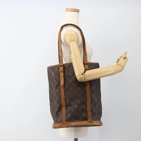 LOUIS VUITTON Monogram Bucket GM Umhängetasche M42236 LV Auth ka3186