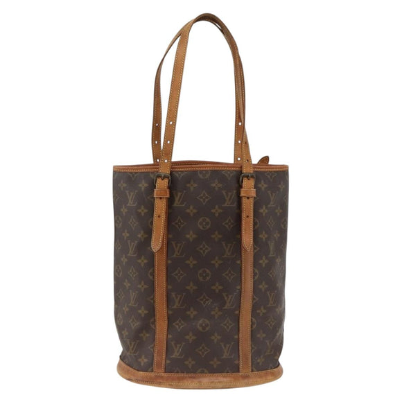 LOUIS VUITTON Monogram Bucket GM Umhängetasche M42236 LV Auth ka3186
