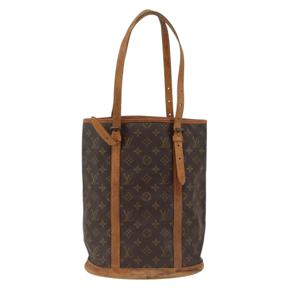LOUIS VUITTON Monogram Bucket GM Umhängetasche M42236 LV Auth ka3186