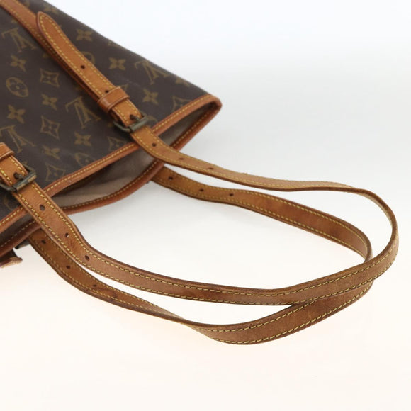 LOUIS VUITTON Monogram Bucket GM Umhängetasche M42236 LV Auth ka3186