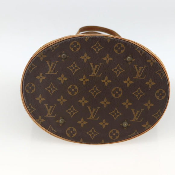 LOUIS VUITTON Monogram Bucket GM Umhängetasche M42236 LV Auth ka3186