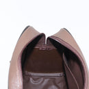 Burberrys Nova Check Boston Bag Canvas Leather Beige Gold Auth ka319-20