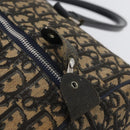 Christian Dior Trotter Canvas Boston Bag Navy Silver Auth ka3190-10