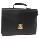 LOUIS VUITTON Epi Serviette Conseiller Business Bag Black M54422 LV Auth ka3192-1