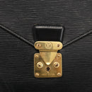 LOUIS VUITTON Epi Serviette Conseiller Business Bag Black M54422 LV Auth ka3192-17